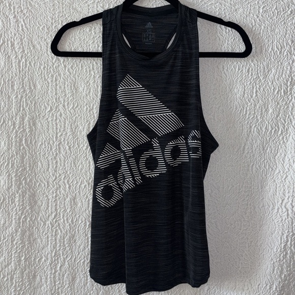 ADIDAS Badge Of Sport Logo Tank Top - Picture 3 of 10
